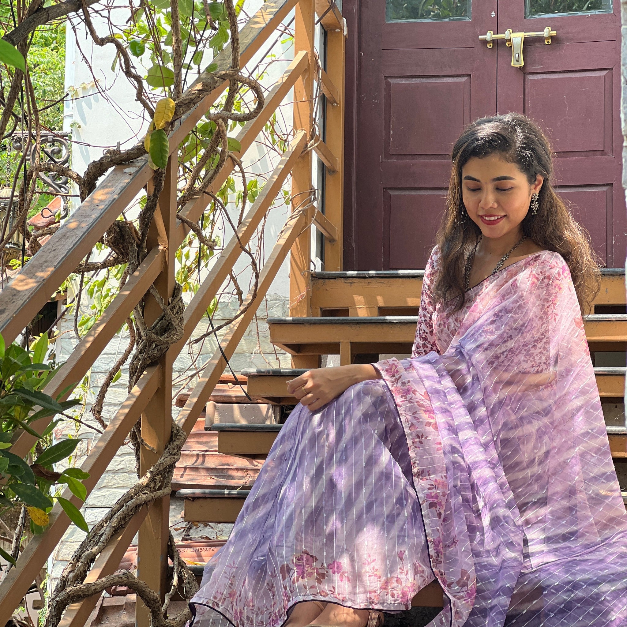 Chicora super hit design Say hello to this beautiful digital printed saree , too soft and easy to wear.