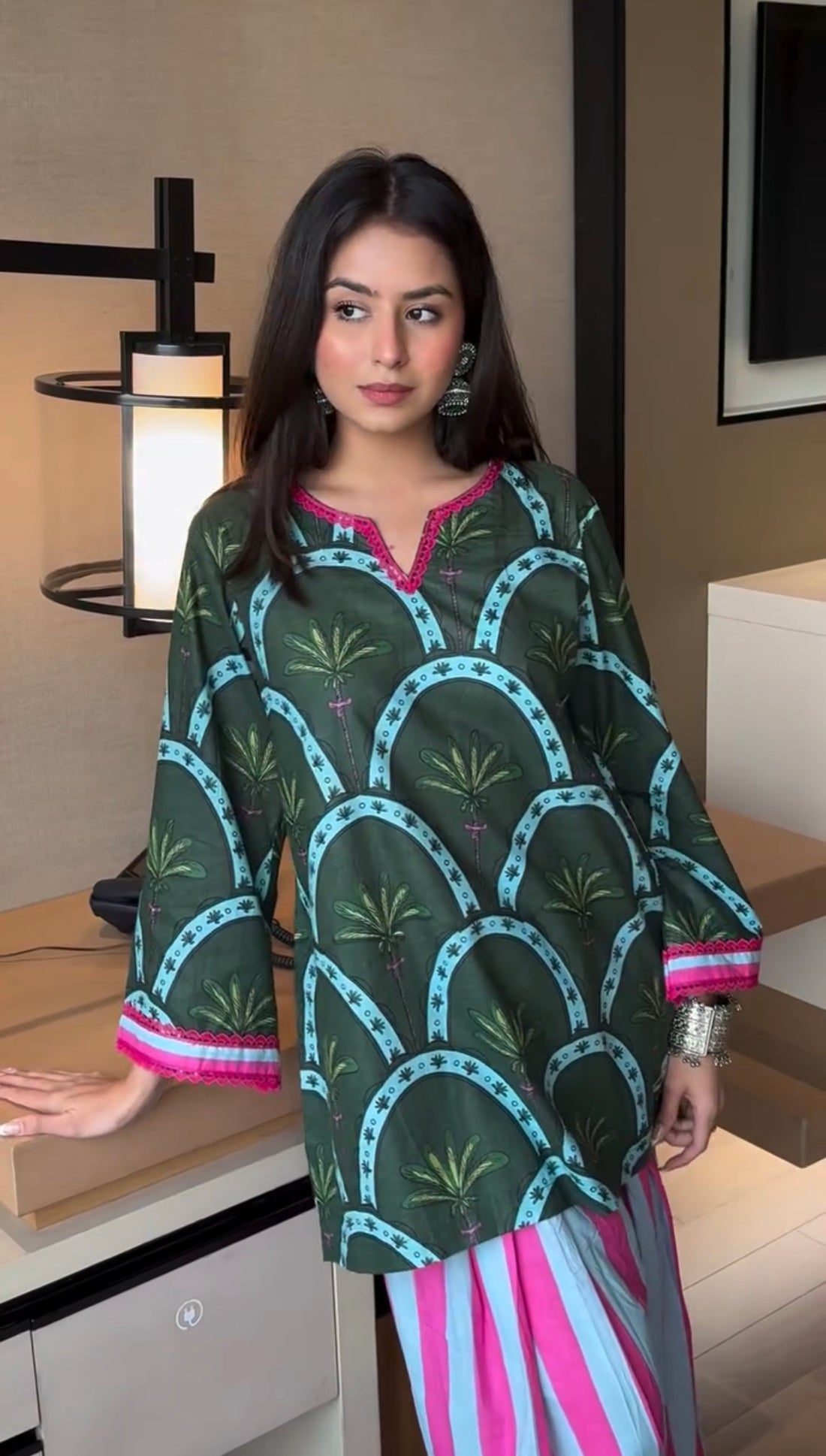 Vishakha Floral Coord Set