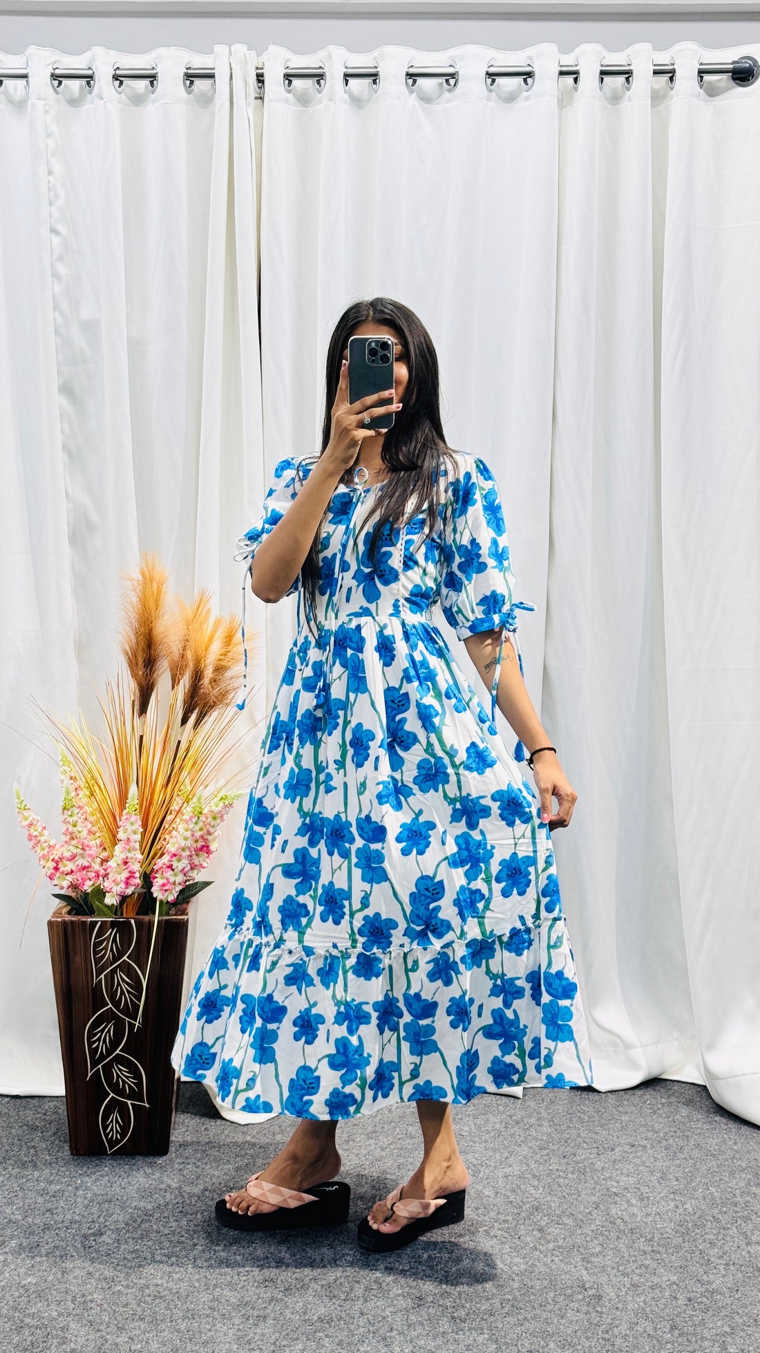 Chicora Presents Azure bloom dress