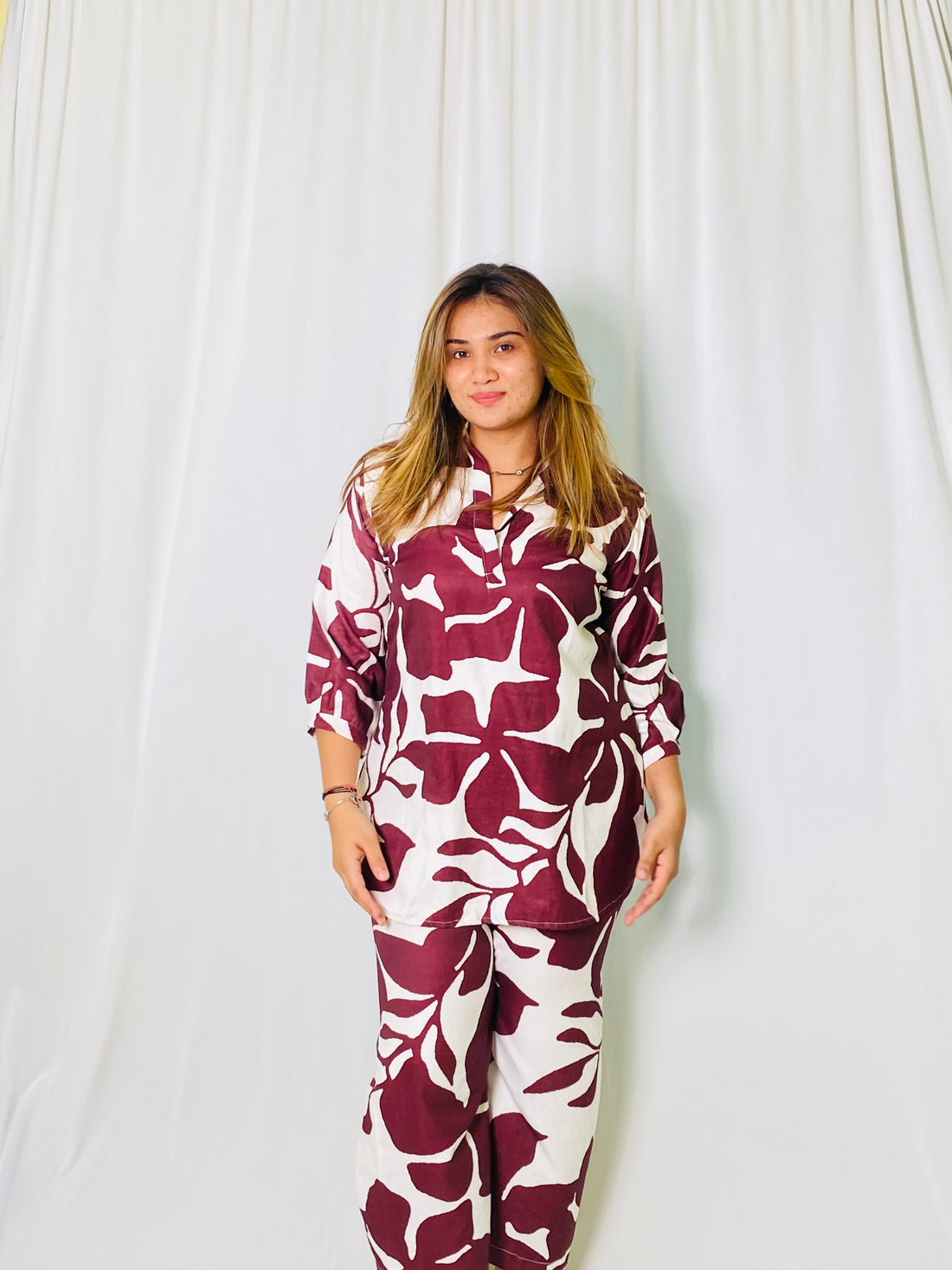 Laila Women's Printed Co'ord Set