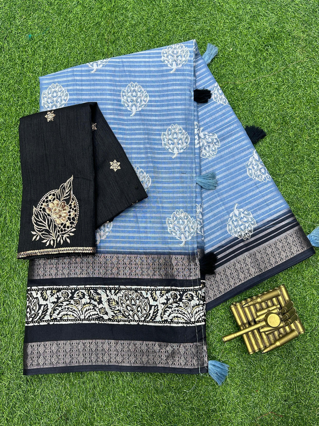 Chicora Presents muslin cotton saree with viscose lining weaving saree for women