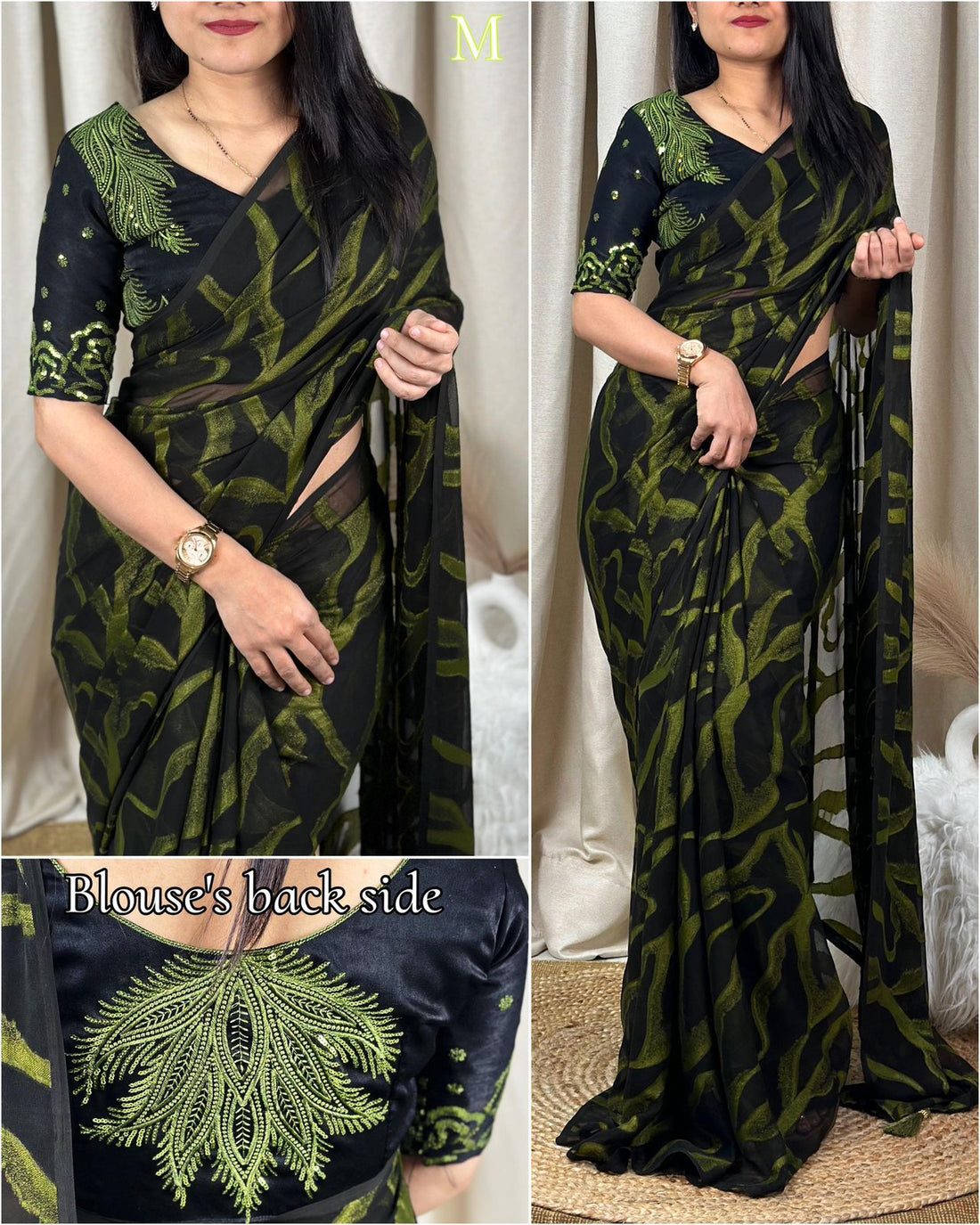 Chicora Presents Semi Bamber Brasso saree