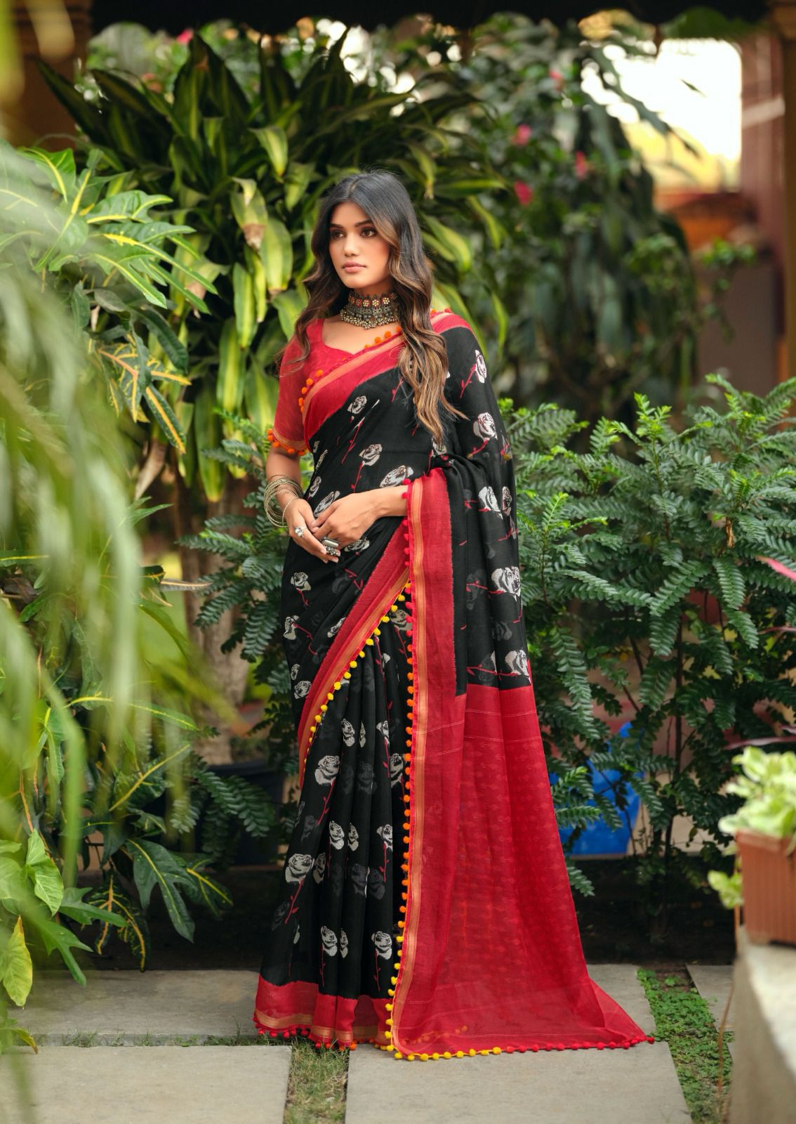 Chicora Presents Gajanand Saree