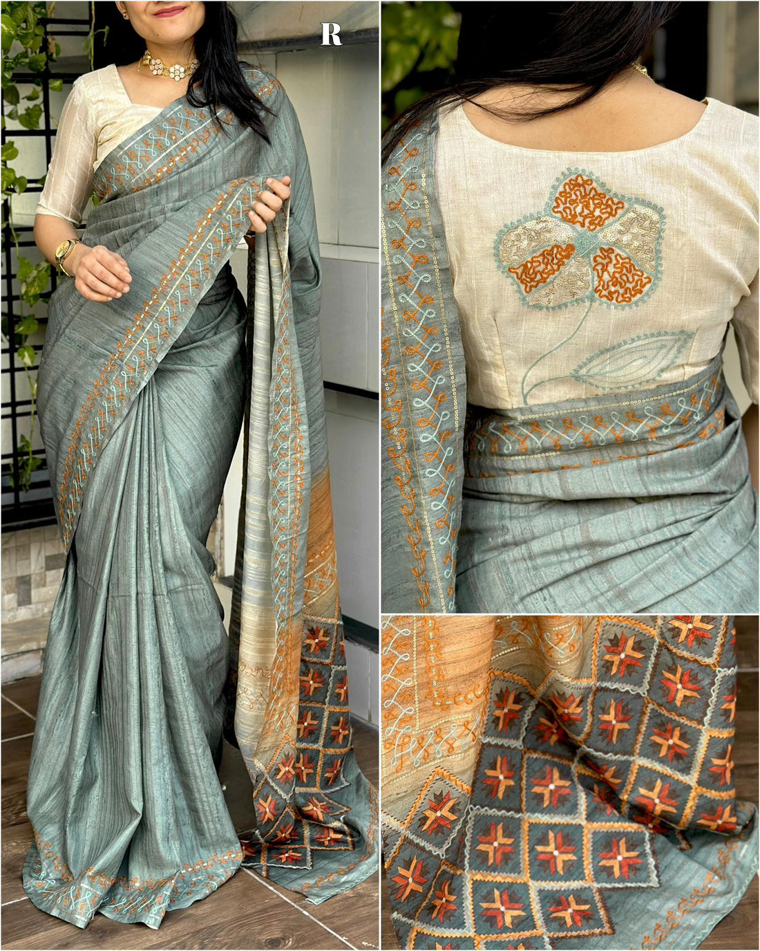 Chicora Presents Varshitha Air silk with slub