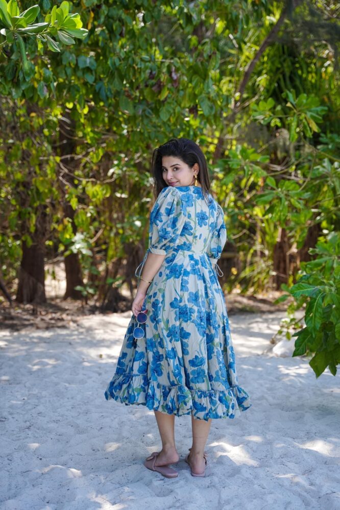 Chicora Presents Azure bloom dress