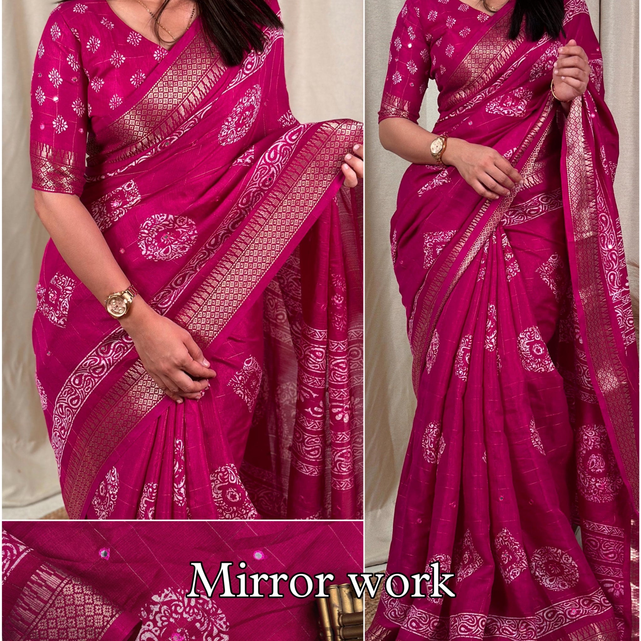 Chicora Presenting This saree is absolutely gorgeous,  there is no reason not to fall in love with it.