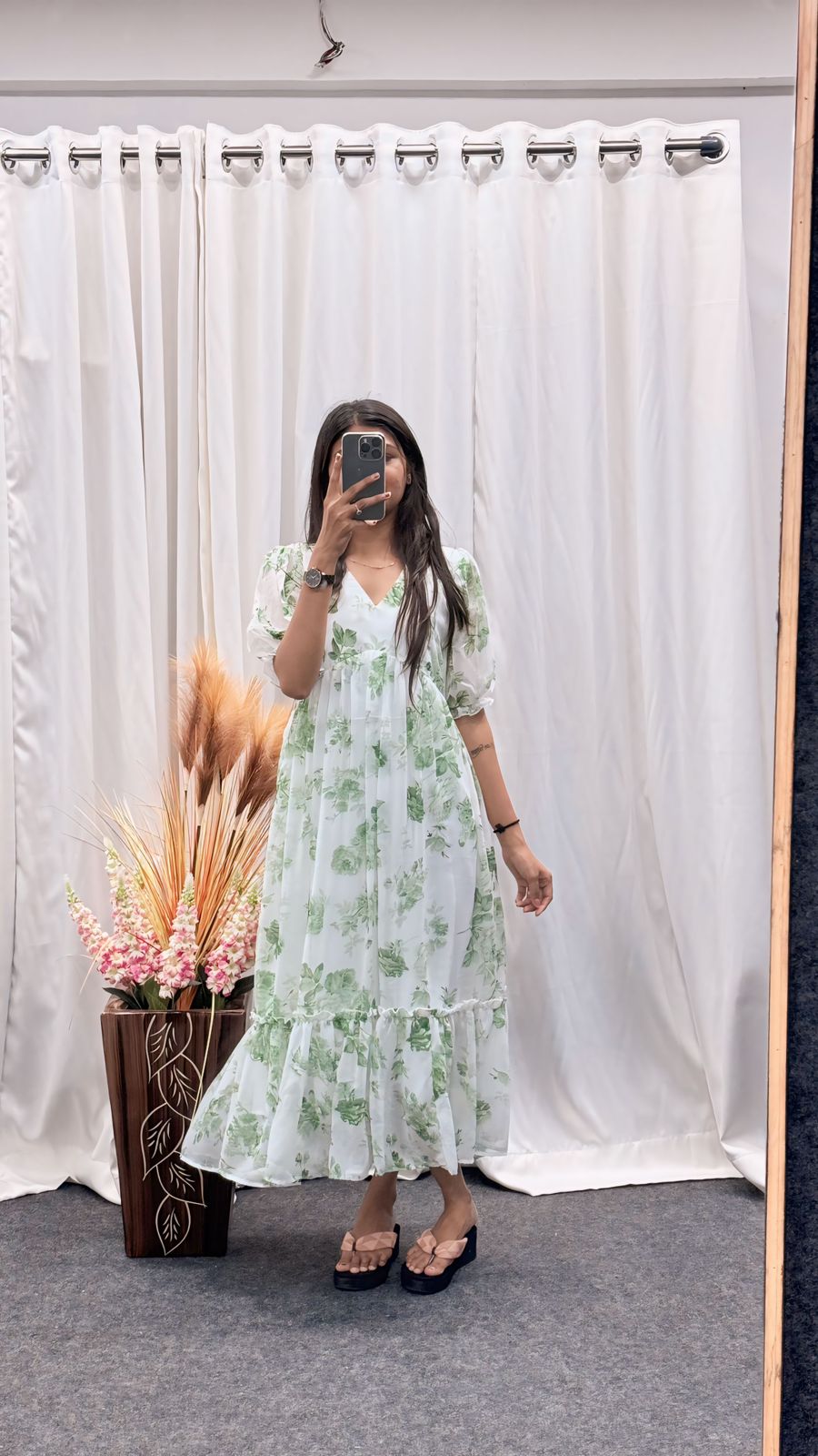 Chicora PRESENTING NEW SPECIAL ONE PIECE DRESS FULLY STTICHED READY TO WEAR