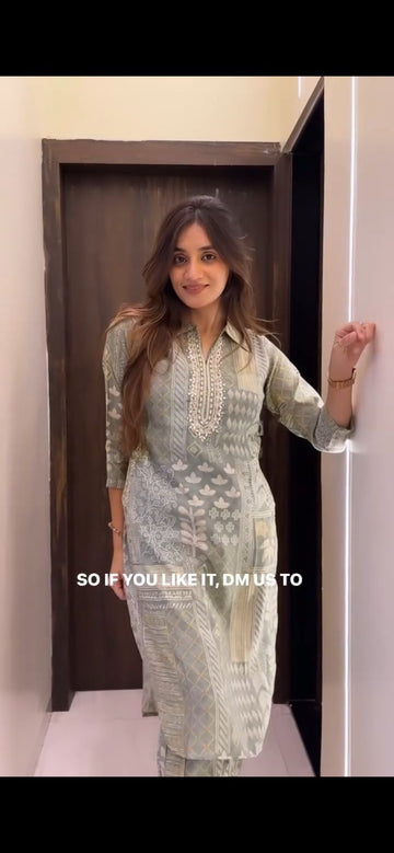 Chicora Featuring beautiful Heavy Co-ord Set