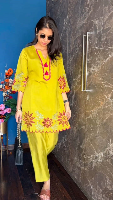 Chicora perrot embrodairy cutwork cordset for women