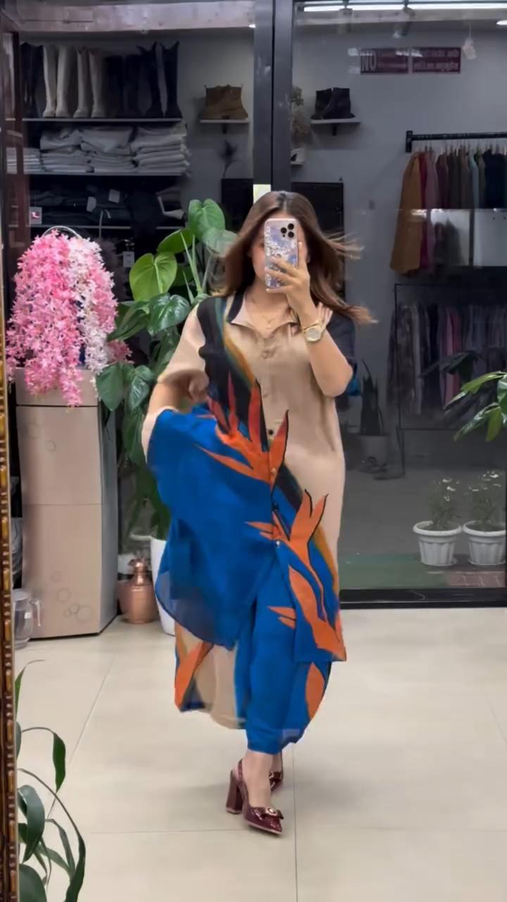 Chicora Long Suit Stylish Dress