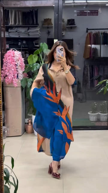 Chicora Long Suit Stylish Dress