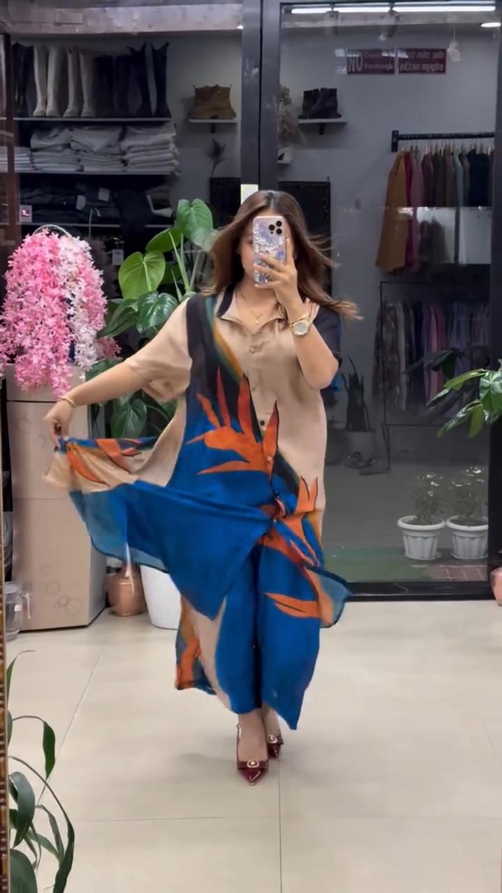 Chicora Long Suit Stylish Dress