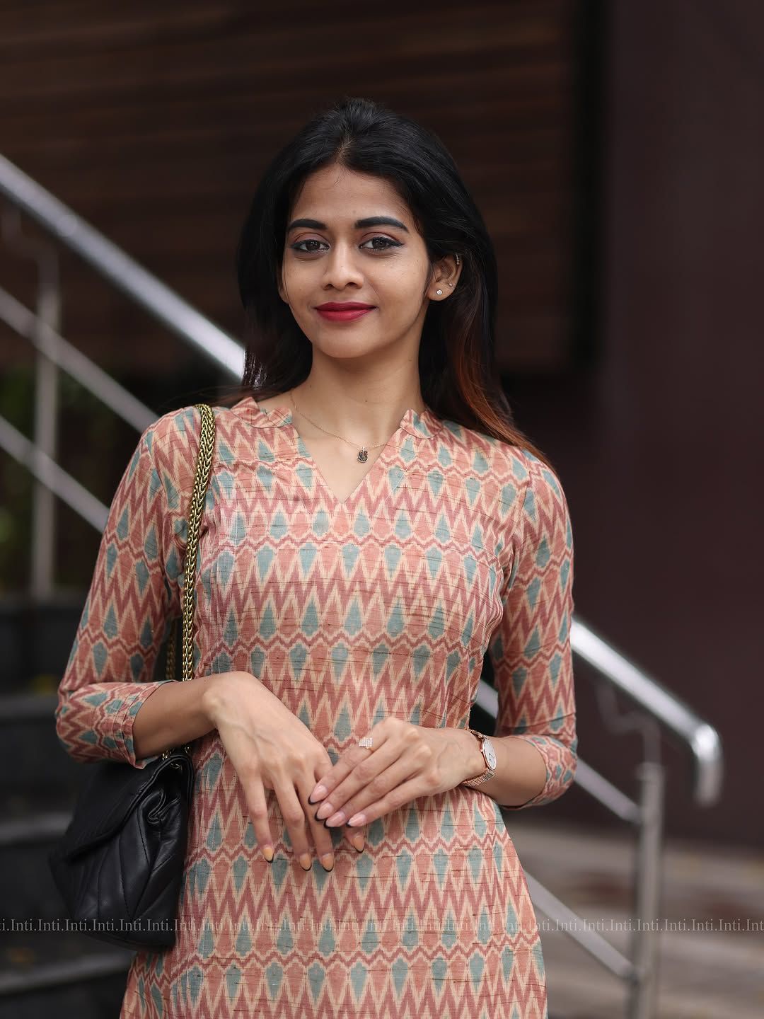 Chicora Brown Casual Kurti set