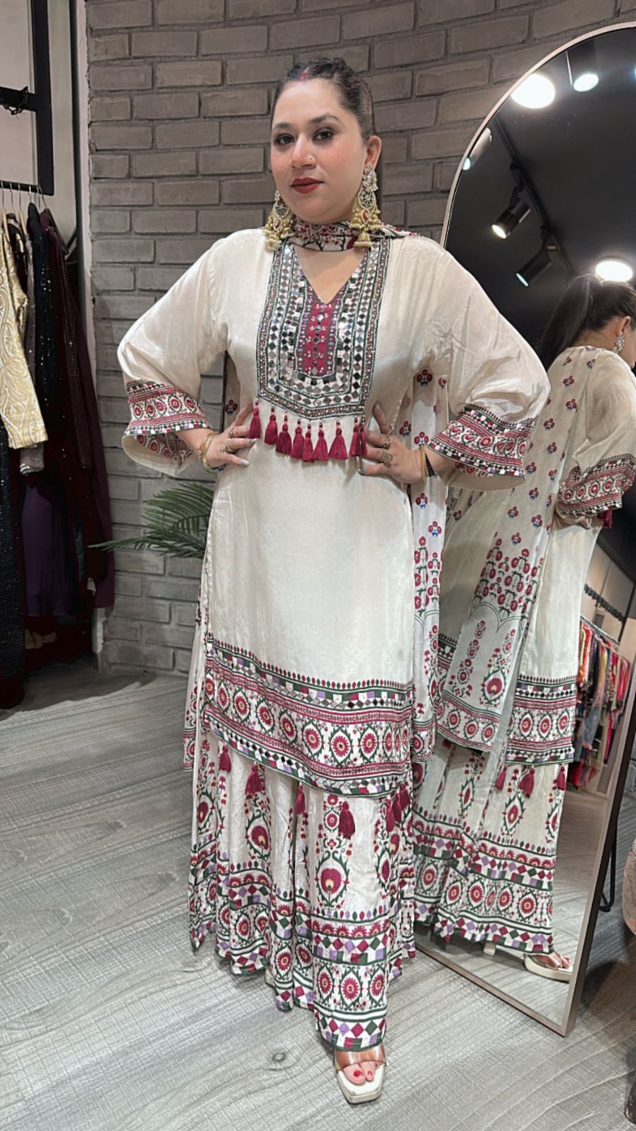 Munni Festival special Kurta Plazzo Set